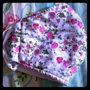 Flowers face mask